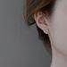 Women's Jewelry Moissanite Fashion Temperament Style Classic Six Claw Earrings 925 Sterling Silver Gold Plated Earrings_ipsvogv.com