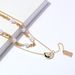 Jewelry Retro Trend Pearl Tassel Necklace Simple Square Pendant Women's Necklace_ipsvogv.com