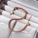 V 23 Year Edition Rede French Red Rope Bracelet Gold Plated High End Light Luxury Versatile Couple's Style_ipsvogv.com