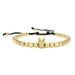 Europan And Amrican Rtro Coppr Crown Titanium Stl Badd Pinappl Bad Mn's Braidd Adjustabl Braclt_ipsvogv.com