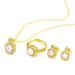 Women's Accessories Temperament Jewelry Set Diamond Double Necklace Set_ipsvogv.com