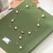 Women's Jewelry Adjustable Titanium Steel Necklace Pearl Chain Small Fresh Clavicle Chain Stainless Steel Necklace_ipsvogv.com