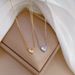 【 Full body titanium steel 】 Cold and indifferent style, love, personality, minimalist. True gold necklace in the_ipsvogv.com