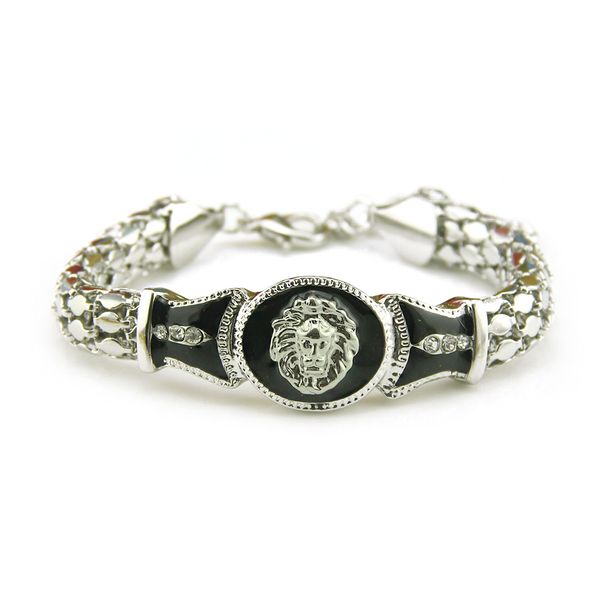 Fashion Luxury Punk Lion Head Snake Bone Bracelet for Women Men Bangle Bracelet Classic Trendy Brand Jewelry_ipsvogv.com