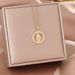 Fashion Niche Zircon Hollowed Out Virgin Mary Necklace Pendant INS Collarbone Chain Accessory_ipsvogv.com