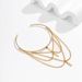 Jewelry Punk Adjustable Metal Hanging Chain Tassel Ring Holiday Style Beach Open Arm Bracelet_ipsvogv.com