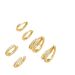 Women’s Jewelry Set Fashion Genuine Gold Brass Electroplating Inlaid With Zircon Luxurious And High End Women's Versatile Earrings Set_ipsvogv.com