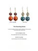Chinese intangible cultural heritage traditional craft "lacquer earrings" light luxury temperament retro fashion simple Tibetan trend_ipsvogv.com