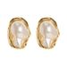 Silver Needle Fashionable Exaggerated Baroque Alien Pearl With A Cold And Cool Style, High End Earrings_ipsvogv.com