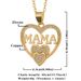 Elegant And Minimalist Women's Love Necklace MOM Pendant As A Mother's Day Gift_ipsvogv.com