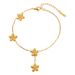 Fashionable Niche Geometric Titanium Steel Necklace With Versatile Design And Floral Star Tassel Collarbone Chain_ipsvogv.com
