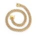 Unisex Hip Hop Cuban Chain 12mm Diamond Men's And Women's Accessories Necklace Rhinestone Buckle Necklace Hot Sale_ipsvogv.com