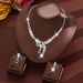 Women’s Jewelry Set Fashion New Fashion Trend Zircon Earrings Necklace Bracelet Three Piece Set Women's Wedding_ipsvogv.com