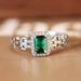 Cao Shi's Light Luxury Feminine Temperament, French Geometric Ring, Wedding Engagement Banquet, Wearing Accessories_ipsvogv.com