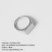 Women's Jewelry Simple Stainless Steel Rings Engraved Rings_ipsvogv.com