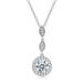 Unisex hot selling jewelry Fashion pendant necklace Popular zircon rose gold plated accessories_ipsvogv.com