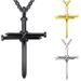 Necklace Titanium Steel Cross Necklace classic simple versatile stainless steel nail Pendant_ipsvogv.com