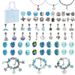 66 Hot Selling Unicorn Cartoon Series Rainbow Lollipop Balloon Diy Children's Bracelet Set_ipsvogv.com