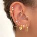 Women's Jewelry S925 Silver Needle U Shaped Geometric Earrings Fashion Versatile Twisted Rope Retro Earrings Ear Jewelry_ipsvogv.com