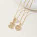 Women's Jewelry Rock Sugar Copper Inlaid Zircon 26 Letter Pendant Necklace Combination Set Stacking Jewelry_ipsvogv.com