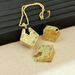 Jewelry Electroplated Women's Three-dimensional Graphic Necklace Earring Set Bride Accessories_ipsvogv.com