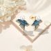 S925 sterling silver earrings for women high end butterfly pearl sterling silver earrings with drop glue for light luxury ear accessories jewelry_ipsvogv.com