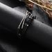 Korean Fashion Handicraft Personalized Men's Woven Multi Layer Rope Minimalist Leather Bracelet_ipsvogv.com
