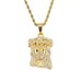 Hip Hop Pendant Character Cartoon Avatar Jesus Men's Necklace_ipsvogv.com