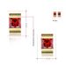 Fashion new personalized two-color zircon titanium steel women necklace earrings two-piece set gift wedding_ipsvogv.com