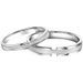 S Pure Silver Couple Ring, Jian Jia Bai Lu, Pair Men And Women With A Sense Of Niche Design, Light Luxury, Live Mouth_ipsvogv.com