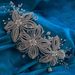 Hot Selling Bridal Headdress, Handmade Claw Chain Leaf Hair Crown, Crystal Flower Light Luxury Heavy Industry Hair Accessories_ipsvogv.com