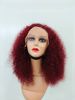 Afro Kinky Curly 13x4 Lace Closure Wig Human Hair Brown Colored 20in Wig Curly Human Hair Wigs_ipsvogv.com