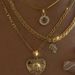 Women's Jewelry Retro Style Real Gold Electroplated Diamond Constellation Clavicle Necklace_ipsvogv.com