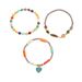 Ins style set for women's niche love geometric inlaid crystal design, high-end bracelet accessories_ipsvogv.com