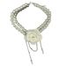 French Camellia Pearl Necklace, Light Luxury, Niche Design, High-end Feel, Long Waist Small Fragrance Style, Body Chain,_ipsvogv.com
