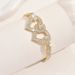 Unisex Hot Selling Diamond Anklet Fashion Pendant Double Love Patch_ipsvogv.com