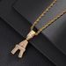New 26 Letter English Pendant With Copper Inlaid Zircon, Fashionable And Versatile Jewelry Necklace_ipsvogv.com