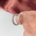 Cao Shi's Minimalist And Versatile Hip-hop Men's Buckles, Couple's Ear Rings, Niche Fashion Zircon Earrings_ipsvogv.com