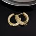 New Full Diamond Round Ear Buckle Copper High-end Light Luxury Earrings Temperament Simple Zircon Earrings_ipsvogv.com
