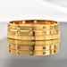 3PCs Fashion Light Luxury High Quality Stainless Steel Diamond Studded Hollow Stackable Jewelry Set Women's Bracelet_ipsvogv.com