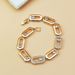 Personality Minimalist Style Geometric Circle Bracelet Niche Design High End Smart Transfer Bead Bracelet_ipsvogv.com