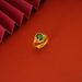 New Vietnam Sand Gold Plated Women's Ring Ethnic Style Adjustable Temperament Jewelry_ipsvogv.com
