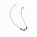 Decorative Personalized Leaf Chain Wearing Turquoise Fashionable And Creative Beach Foot Accessories_ipsvogv.com