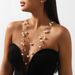 N11545 French New Light Luxury Pearl Multi layered Necklace Elegant Small Fragrance Design Earrings Neckchain_ipsvogv.com