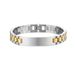 Stainless Steel Chain With Curved Brand Engraved Watch Strap Bracelet_ipsvogv.com