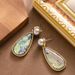 New Chinese Style Abalone Natural Color Shell Large Water Droplet Pendant Pearl Light Luxury Exquisite High-end Feeling_ipsvogv.com