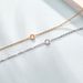 Women's Jewelry Small Fresh Hand Jewelry Simple Plain Style Girlfriends Internet Celebrity Single Diamond Six Diamond Stainless Steel Bracelet_ipsvogv.com