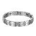 Men And Women's Jewelry Rhinestone Titanium Steel Couple Bracelet_ipsvogv.com
