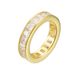 Women's Jewelry 14k Gold Plated Diamond Ring Jewelry 925 Sterling Silver Simple Personality All Match Square Zircon Ring_ipsvogv.com