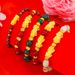 New Red/Yellow Agate Paired With Sand Gold Pixiu Women's Red/White Jade Marrow Bracelet_ipsvogv.com